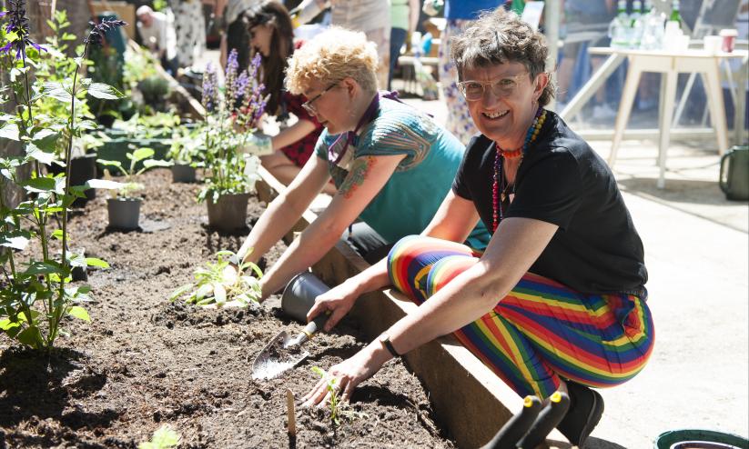 TF Bee Event Gardening